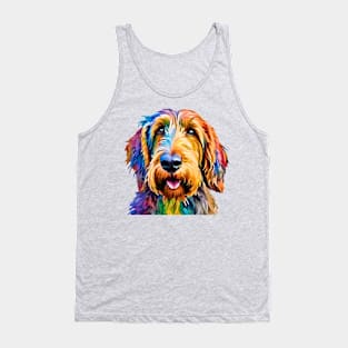 Pop-Art Otterhound Impressionism Tank Top